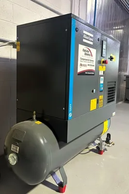 2023 ATLAS COPCO G5FF Rotary Screw & Sliding Vane Air Compressors | Midstate Machinery (2)