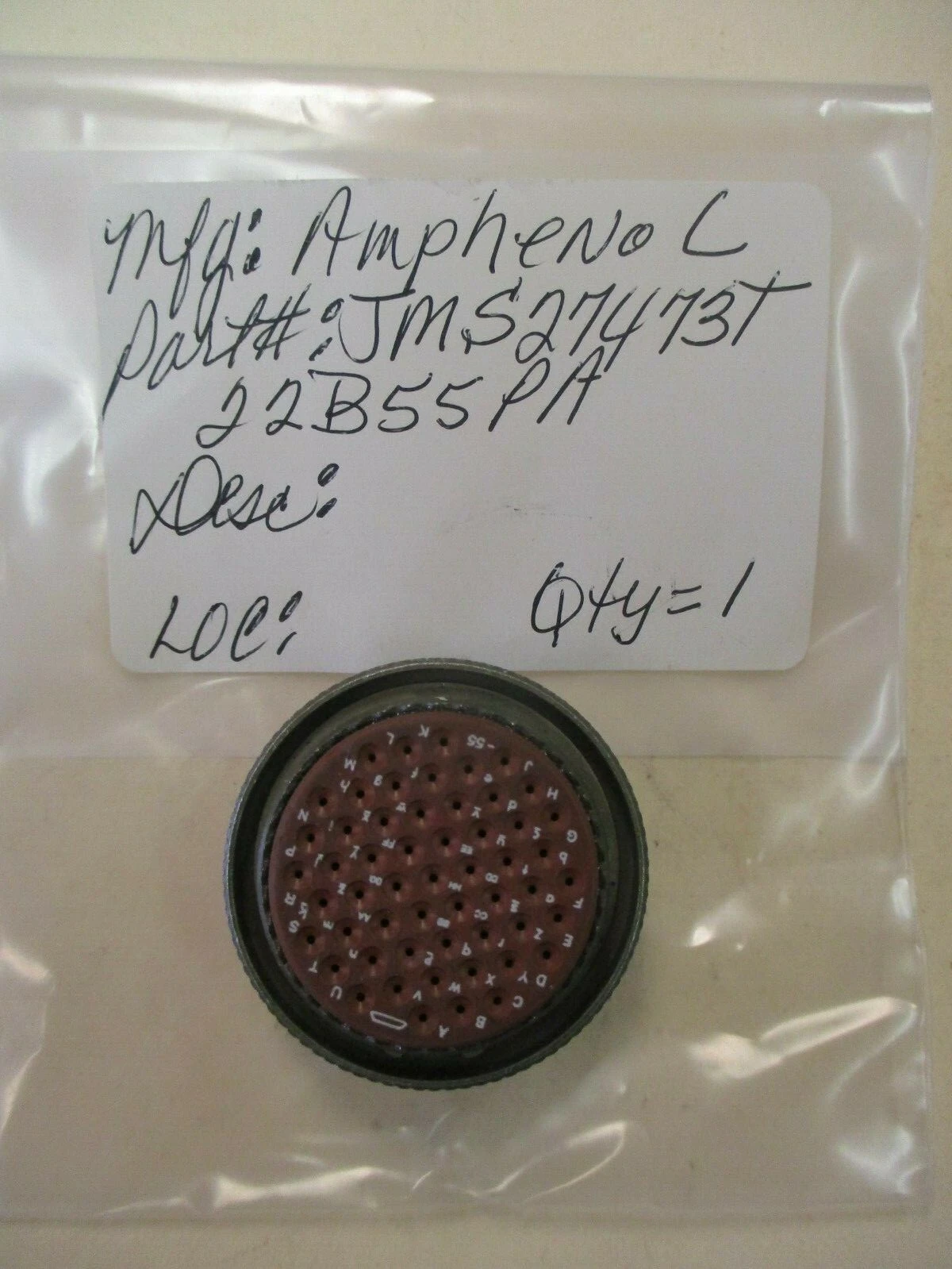 NEW Amphenol JMS27473T22B55PA