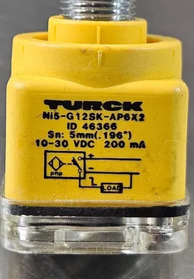 TURCK Ni5-G 12SK-AP6X2 Proximity Switch Sensor. Loc5E-20