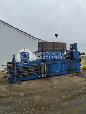 Used AMERICAN BALER 7242 AT960 HORIZONTAL AUTO TIE Balers Indiana US | US Recycling Equipment #1341672