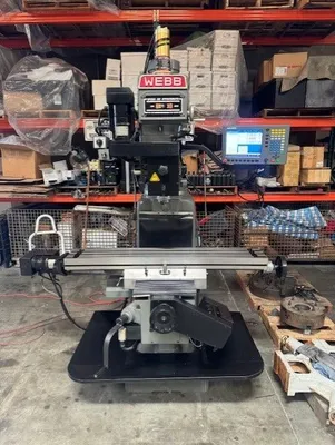 2022 WEBB Champ 5VK-HC-XL-3X Mills, Knee Type | N & R Machine Sales (2)