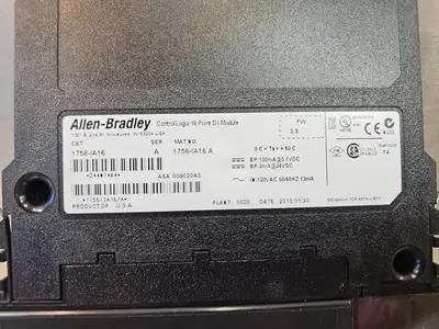 Used Allen Bradley 1756-IA16/A PLC Input & Output South Carolina US | Palmetto Automation #1509665