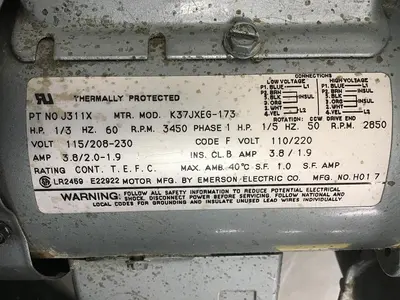 USED GAST MFG R2103
