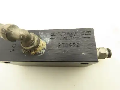 Kepner 2706P2 Kep-O-Seal Single Lock Check Valve 1/4" NPT Series 2700