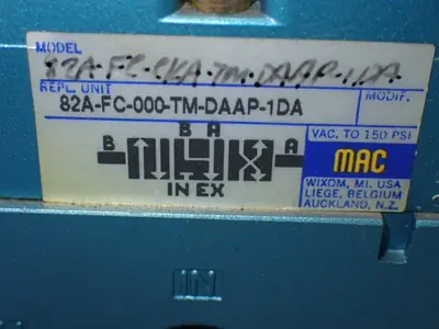 USED MAC VALVES 82AFC000TMDAAP1DA