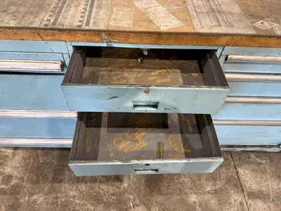 VIDMAR CABINET TOOLROOM WORK BENCH: YOBRO #24230
