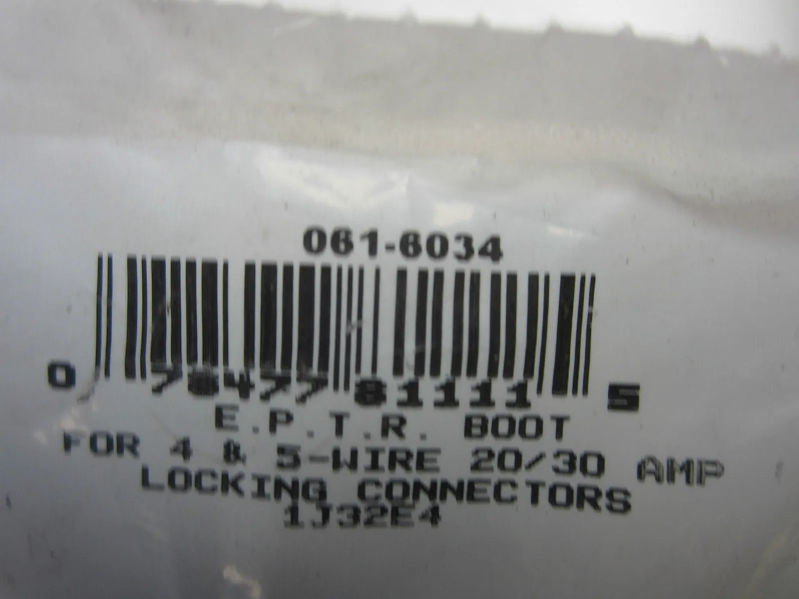 New Leviton 061-6034 E.P.T.R. Boot 0616034