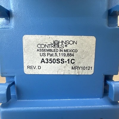 NEW Johnson Controls A350SS-1C Rev D