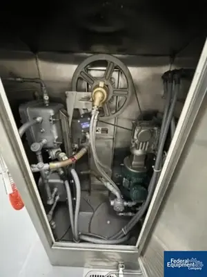 USED Patterson-Kelley 2 Cu Ft P-K Double Cone Dryer, Hastelloy C22, 100#