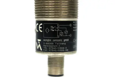 Wenglor UF44PA3S365 Fiber-Optic Cable Sensor, 400mm Range, 10-30V DC