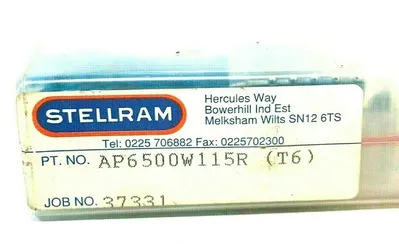 2 NEW STELLRAM AP6500W115R SPADE DRILL