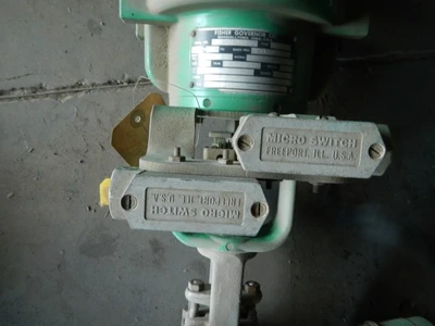 Powell 1/2" 1500 Class, 316 Stainless Control Valve