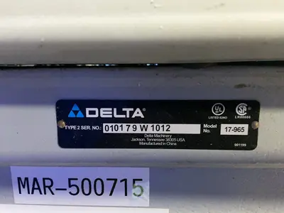 Used DELTA 17965 Heavy Duty & Sensitive Single Spindle Drills Ohio US | HGR 24 #1404800