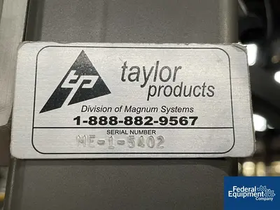 USED Taylor Products Taylor Products Drum Filling Station, Model TEVB-2