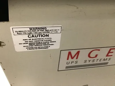 MGE topaz 800 Power conditioner model no.t800F-10000