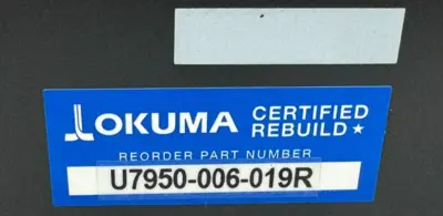 OKUMA U7950-006-019R SERVO AMPLIFIER VAC III DRIVE E4809-045-145-C REFURBISHED