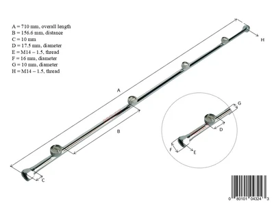 New | in-Stock PRO-FILL INC SPRAYER A (455MM LENGTH) Conveyor Parts | ProFill Inc #948248