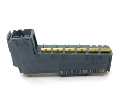 USED B&R REV. I0 POWER SUPPLY MODULE RS232 SERVICE INTERFACE