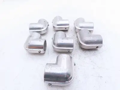 Hollaender 3-7 1-1/4 Speed-Rail Elbow 1-1/4" Pipe Fits 1.66" OD Lot of 7