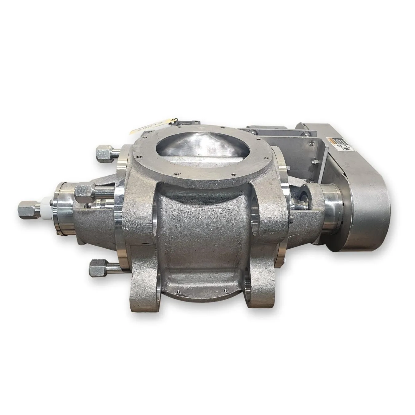 Used 8" Sanitary Quick Clean Stainless Steel Rotary Airlock Valve
