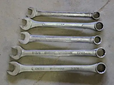 5/8" - 1-7/16" Combination Wrench Set (10pcs)