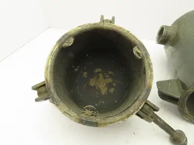 Dollinger Pipeline Filter Air Gas Vacuum Steel Housing 1.5" NPT 19"H