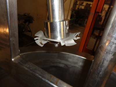 20L Rigal Bennett Turbine/Sawtooth JKTD Vacuum Mixer 2.2 kw FLP