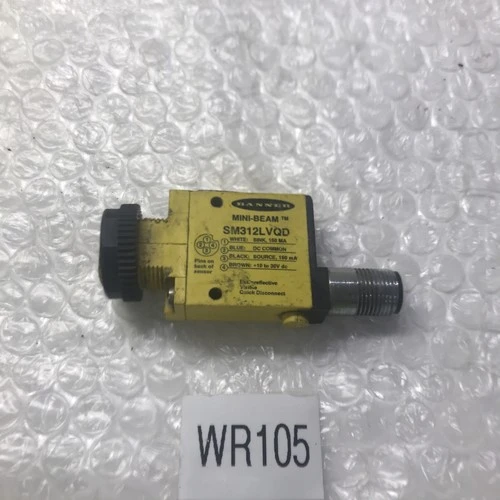 Used Banner SM312LVQD Sensors | J&J Industrial Supply #499839