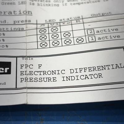 NEW PARKER HANNIFIN FPC