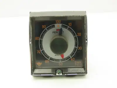 Eagle Signal HQ903A6 HQ9 Reset Analog Timer 125-250VAC 60Hz 0-60 Sec. Dial Type
