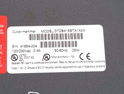 NEW CUTLER HAMMER 92-01857-03