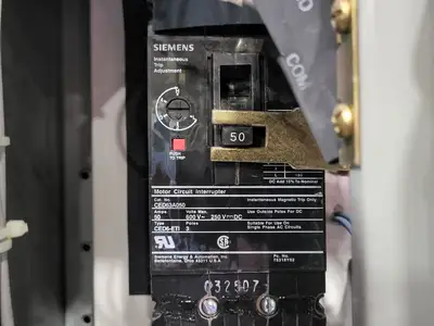 Full Voltage Non-Reversing MCC Bucket Size 2