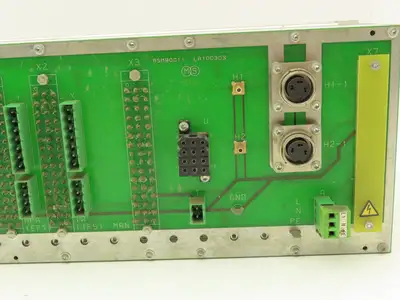 RSMB0011 PLC Slot Rack Card Holder Chassis HELL Engraving Gravure