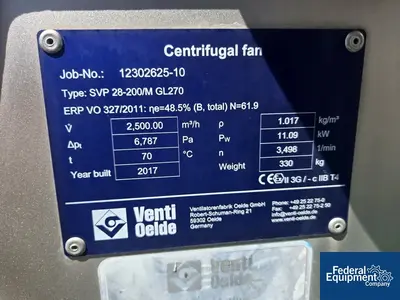Used Venti Oelde _UNKNOWN_ Blowers Ohio US | Federal Equipment Company #1343257