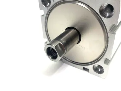 Used FESTO COMPACT CYLINDER 63MM BORE 25MM STROKE 5132667 Pneumatic Cylinders | Maverick Industrial Sales #1105591