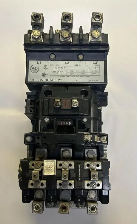 Used ALLEN-BRADLEY 509-D0D Relays & Switches Ohio US | Surplus Asset Holdings #1185379