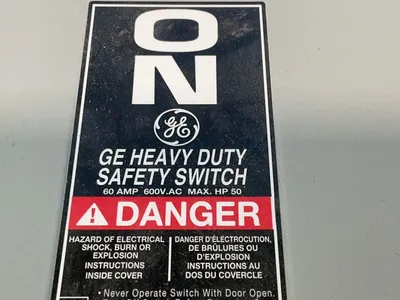 New | in-Stock GENERAL ELECTRIC TH3362 Disconnects Ohio US | HGR 24 #1278485