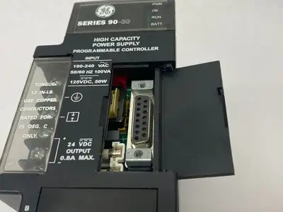 USED GE FANUC HIGH CAPACITY POWER SUPPLY PC W/ BATTERY
