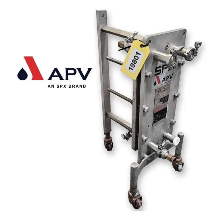 Used SPX FLOW TECHNOLOGY SR1 R-12 Heat Exchangers West Virginia US | JM Industrial #490902