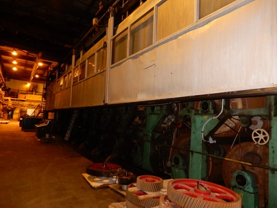 156" (3.92M) TRIM FOURDRINIER PAPER MACHINE 2,200 FPM NEW ALLEN BRADLEY DRIVE SYSTEM IN 2008