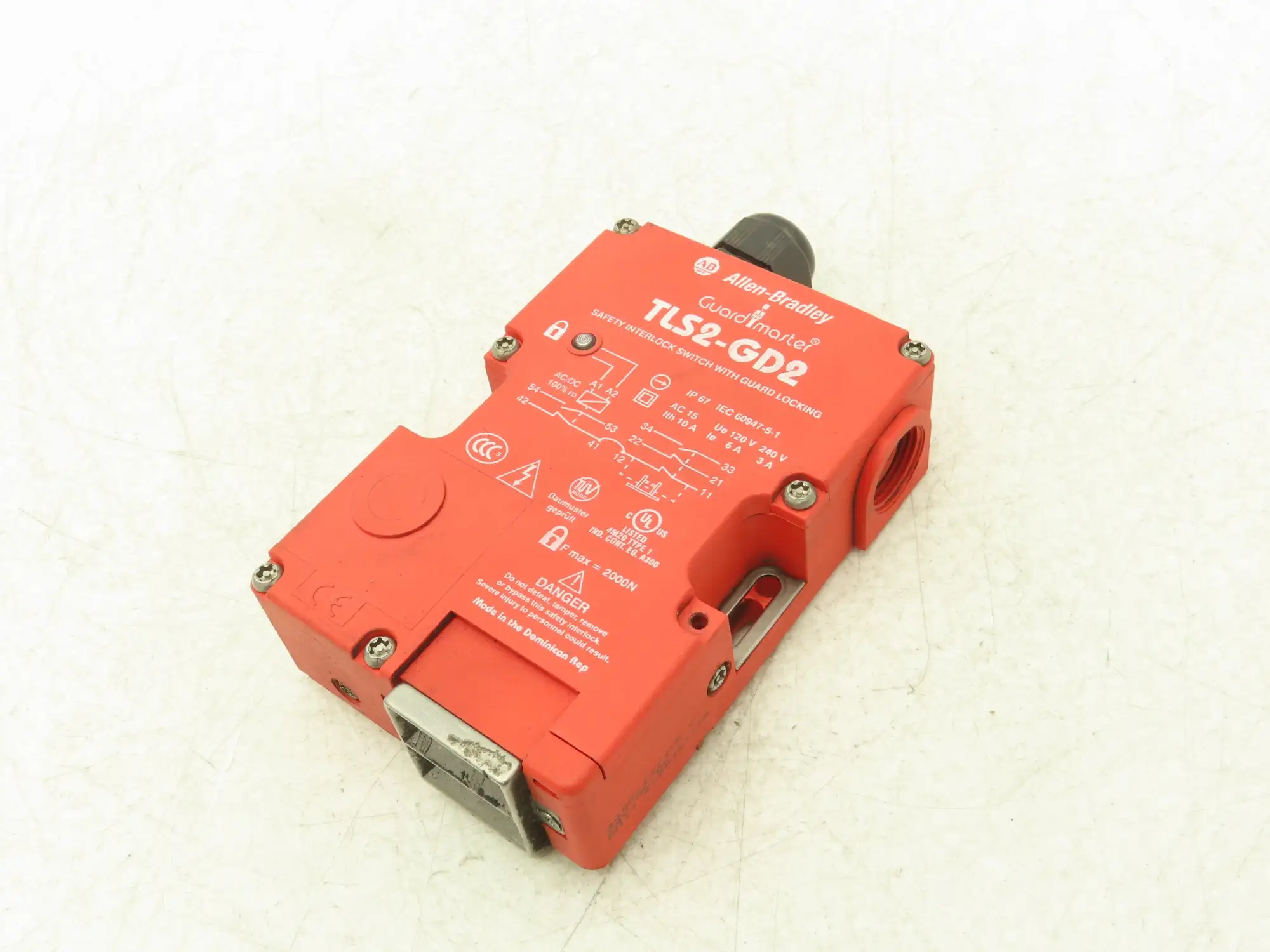 Allen Bradley 440G-T27175 Guardmaster Locking Safety Guard Switch 24V AC/DC