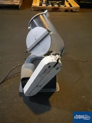 USED Patterson-Kelley 8 Quart P-K Twin Shell Blender, Plastic