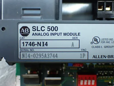 USED ALLENBRADLEY 1746NI4