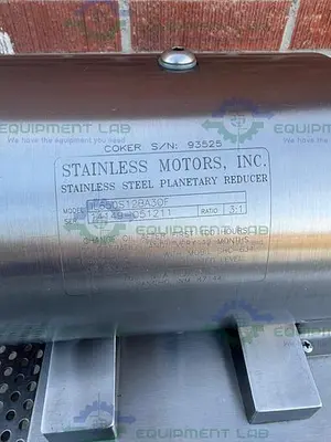 USED VIKING S1S STAINLESS STEEL ROTARY LOBE PUMP W/STAINLESS MOTORS 1 HP MOTOR