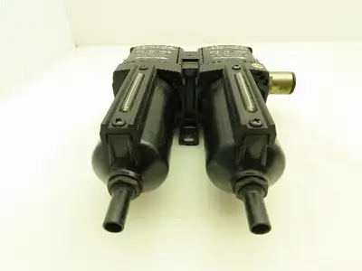 F18/M18  Dual Air Filter 5-0.01 Micron Coalescing Particulate Prefilter 3/8"
