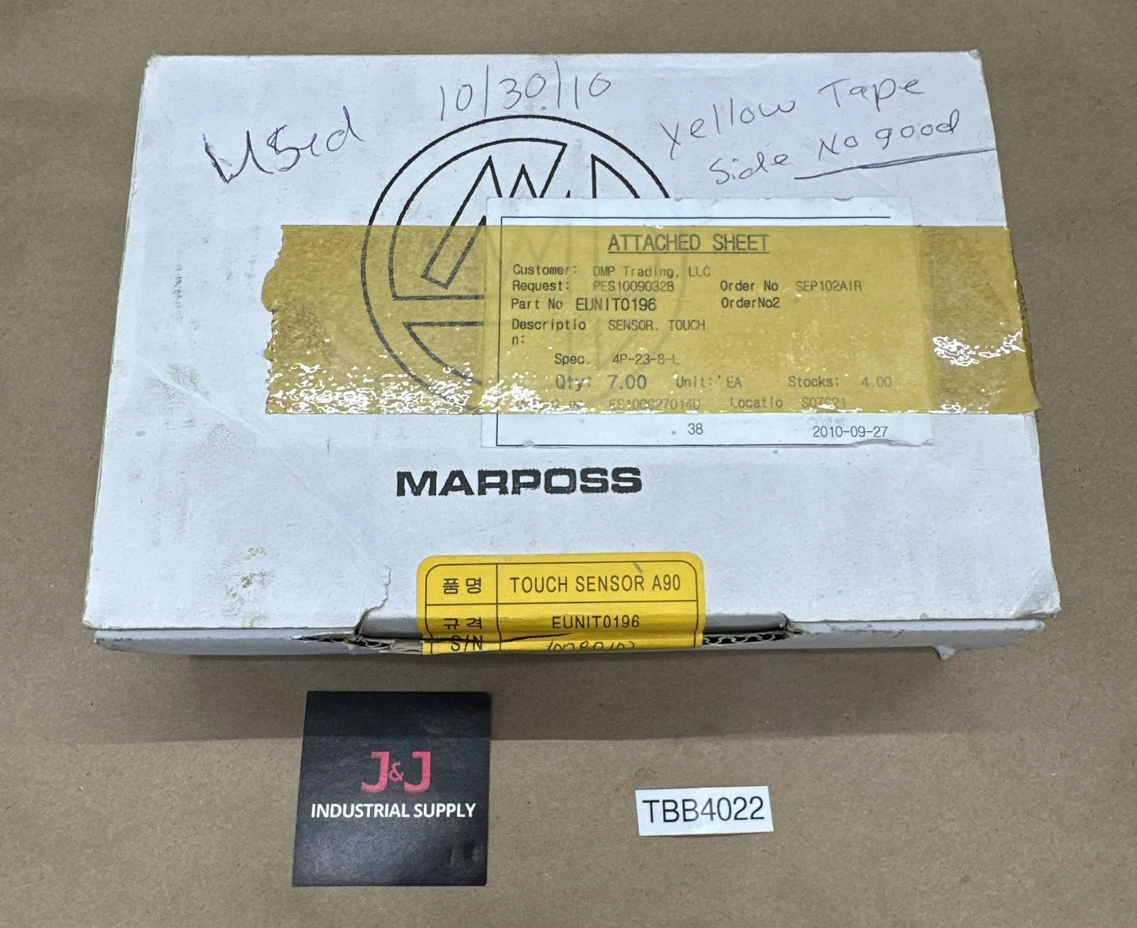 USED Marposs EUNIT196