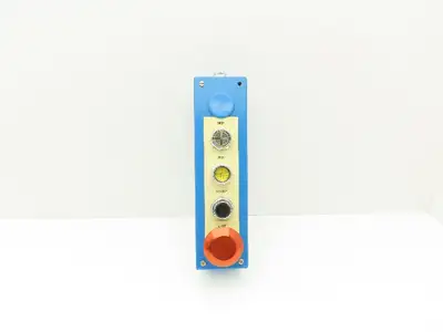 Hoffman E-5PB Push Button Enclosure 5 Hole E-Stop Start