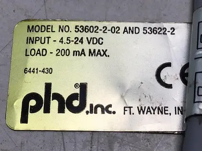 USED PHD INC 53602-02-02