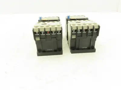 Fuji SK12L Motor Starter Contactor 5.5kW 600V & Overload 1.7-2.6A Lot of 2