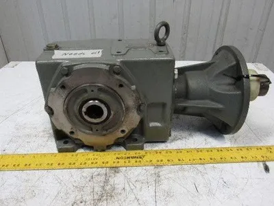 Us Motors Series 2000 28:1 Ratio 1750RPM 62.5 Output Thru Shaft Gear Reducer